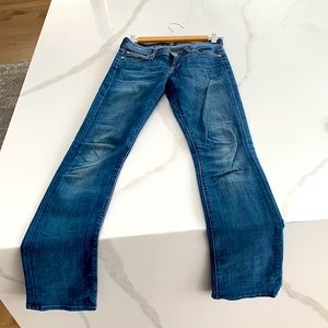 7 for all man kind straight leg jeans